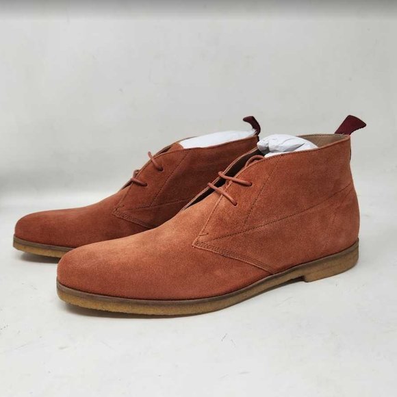 Men\'s US 8 Ted Baker Appell desert suede boots in Burnt Red 251145 main image 8